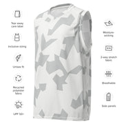 Fragment Snow Swedish CAMO Unisex Basketball Jersey