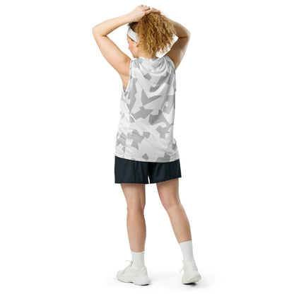 Swedish Snow CAMO unisex basketball jersey - Basketball Jerseys