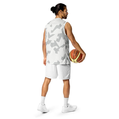 Swedish Snow CAMO unisex basketball jersey - Unisex Basketball Jersey