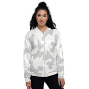 Fragment Snow Swedish CAMO Unisex Bomber Jacket