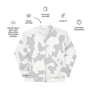 Fragment Snow Swedish CAMO Unisex Bomber Jacket