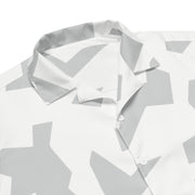 Fragment Snow Swedish CAMO Unisex Short-Sleeve Button Shirt - Button-Up