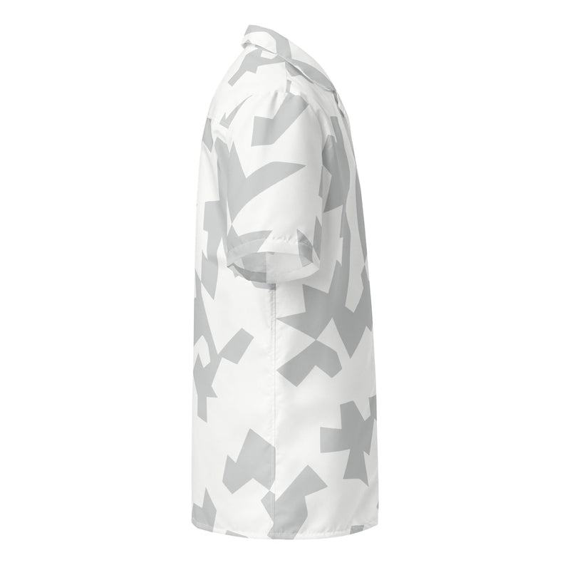 Fragment Snow Swedish CAMO Unisex Short-Sleeve Button Shirt - Button-Up