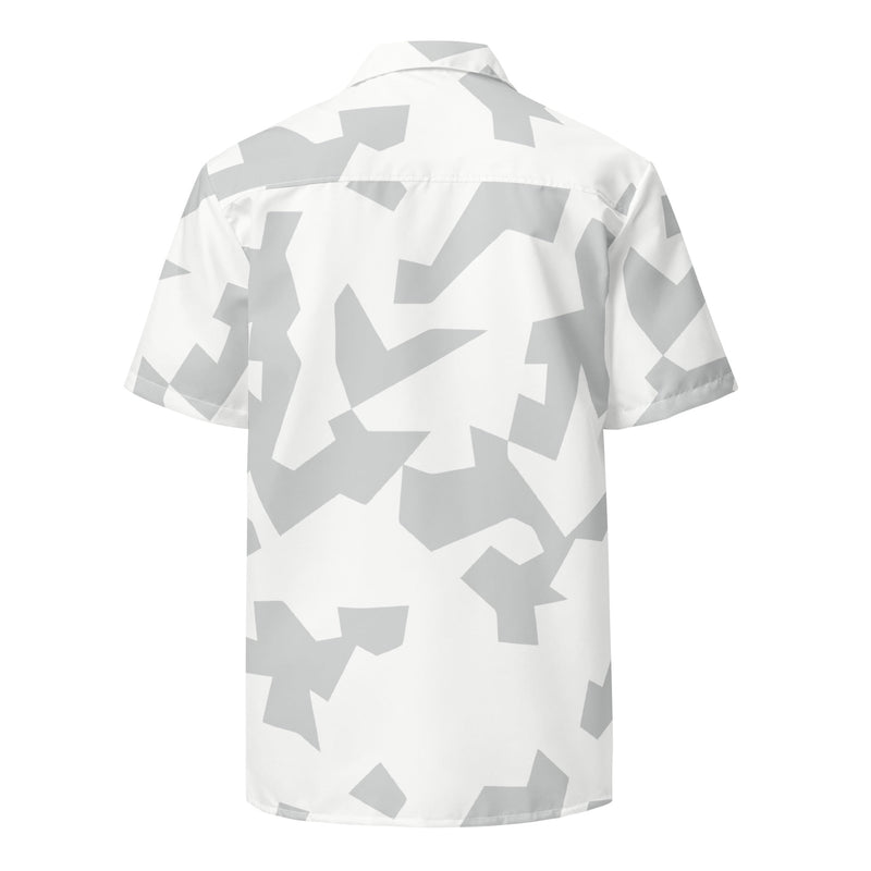 Fragment Snow Swedish CAMO Unisex Short-Sleeve Button Shirt - Button-Up