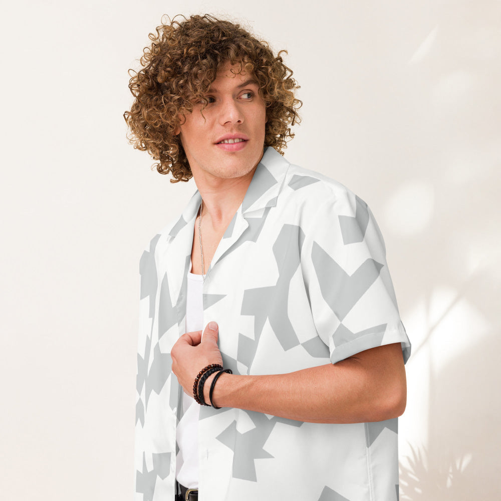 Swedish Snow CAMO Unisex button shirt - Button Shirt