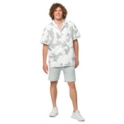 Fragment Snow Swedish CAMO Unisex Short-Sleeve Button Shirt - Button-Up
