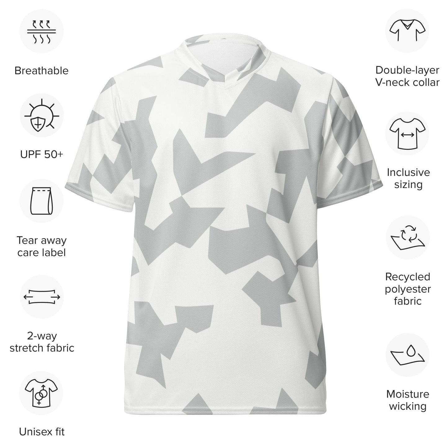 Swedish Snow CAMO unisex sports jersey - Sports Jerseys