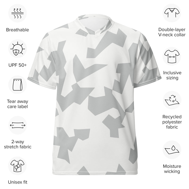 Fragment Snow Swedish CAMO Unisex Sports Jersey