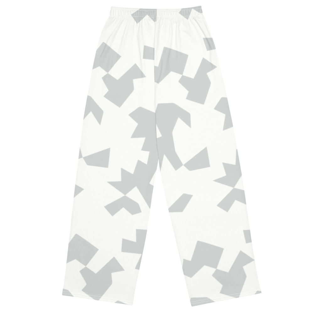 Swedish Snow CAMO unisex wide-leg pants - Unisex Wide-Leg Pants