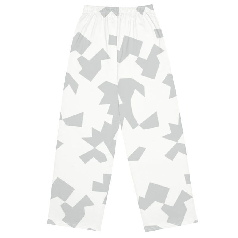 Fragment Snow Swedish CAMO Unisex Wide-Leg Leisure Pants - Pant