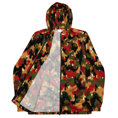 Swiss Alpenflage TAZ 83 CAMO Men’s windbreaker - Mens Windbreaker