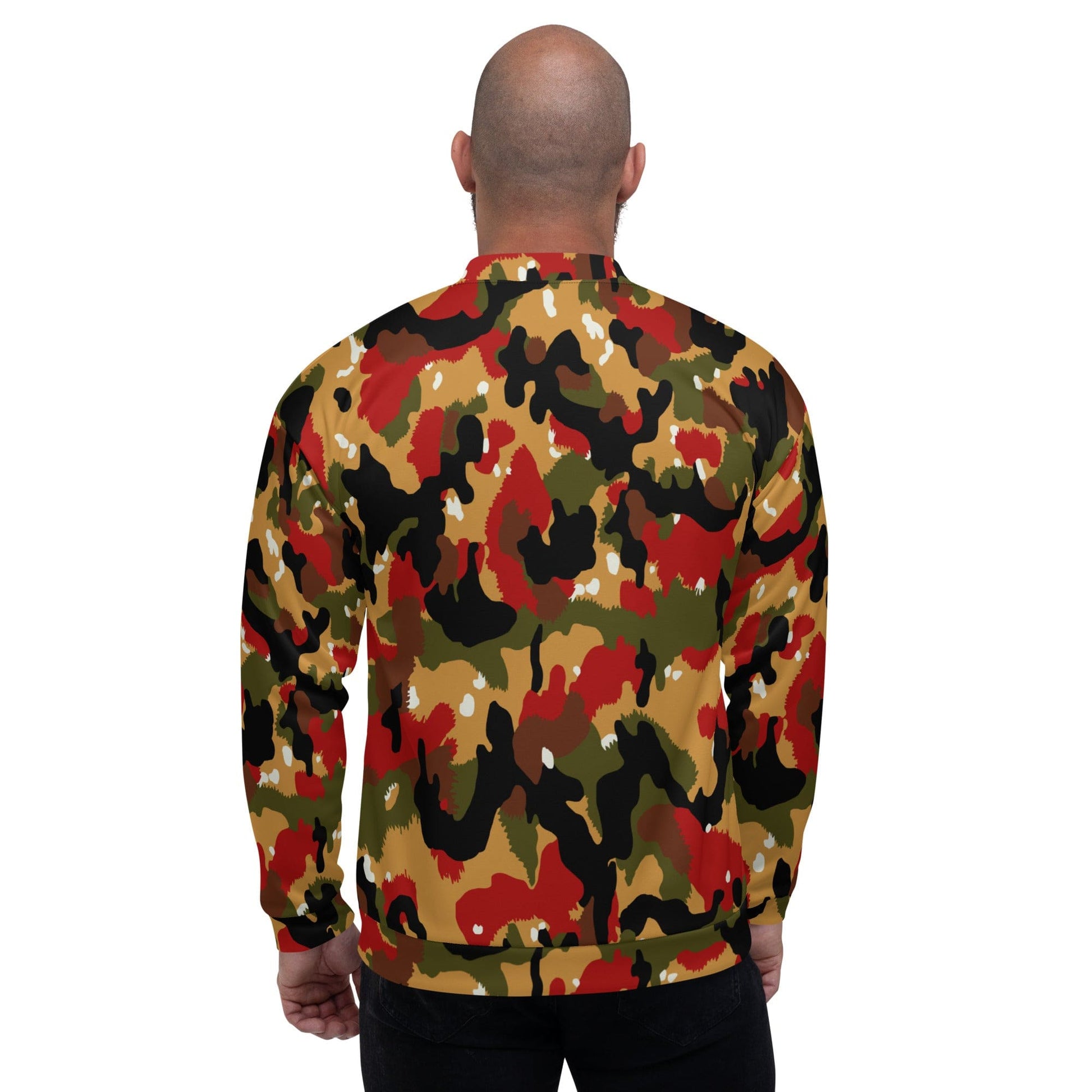 Swiss Alpenflage TAZ 83 CAMO Unisex Bomber Jacket