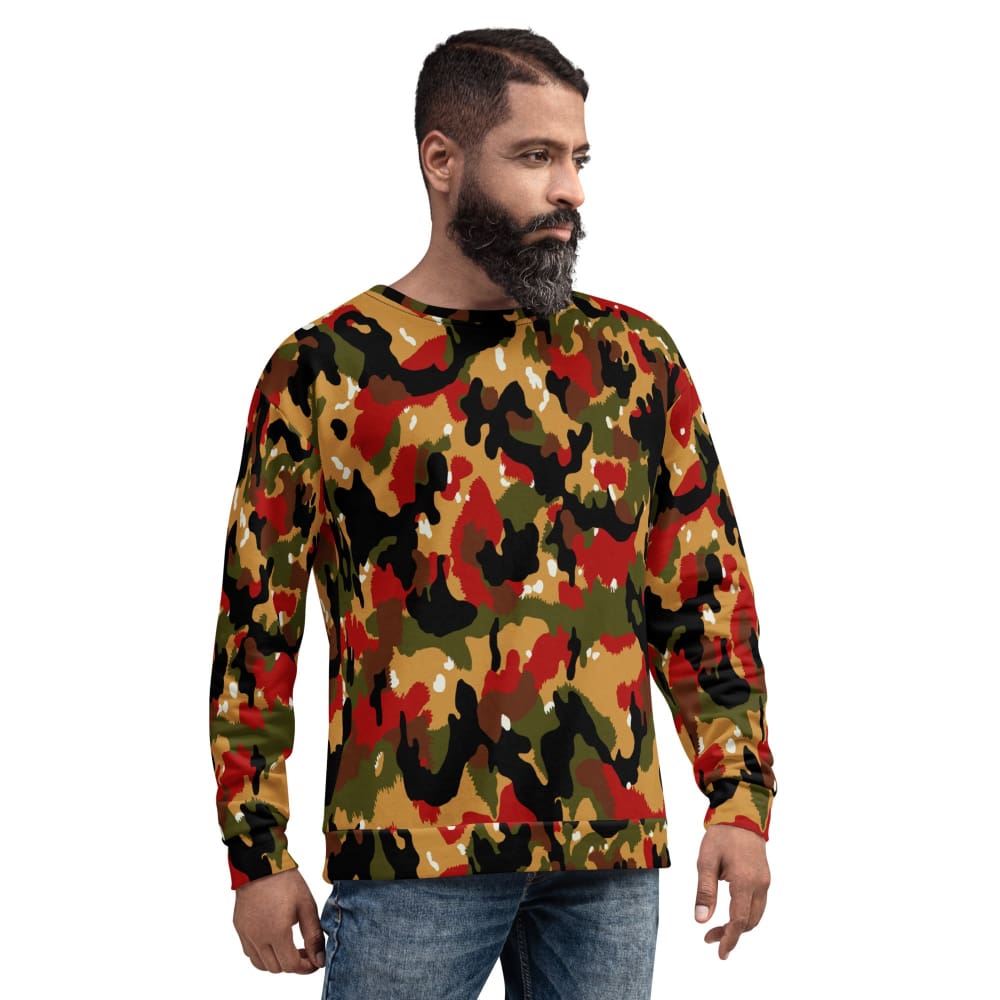 Swiss Alpenflage TAZ 83 CAMO Unisex Sweatshirt