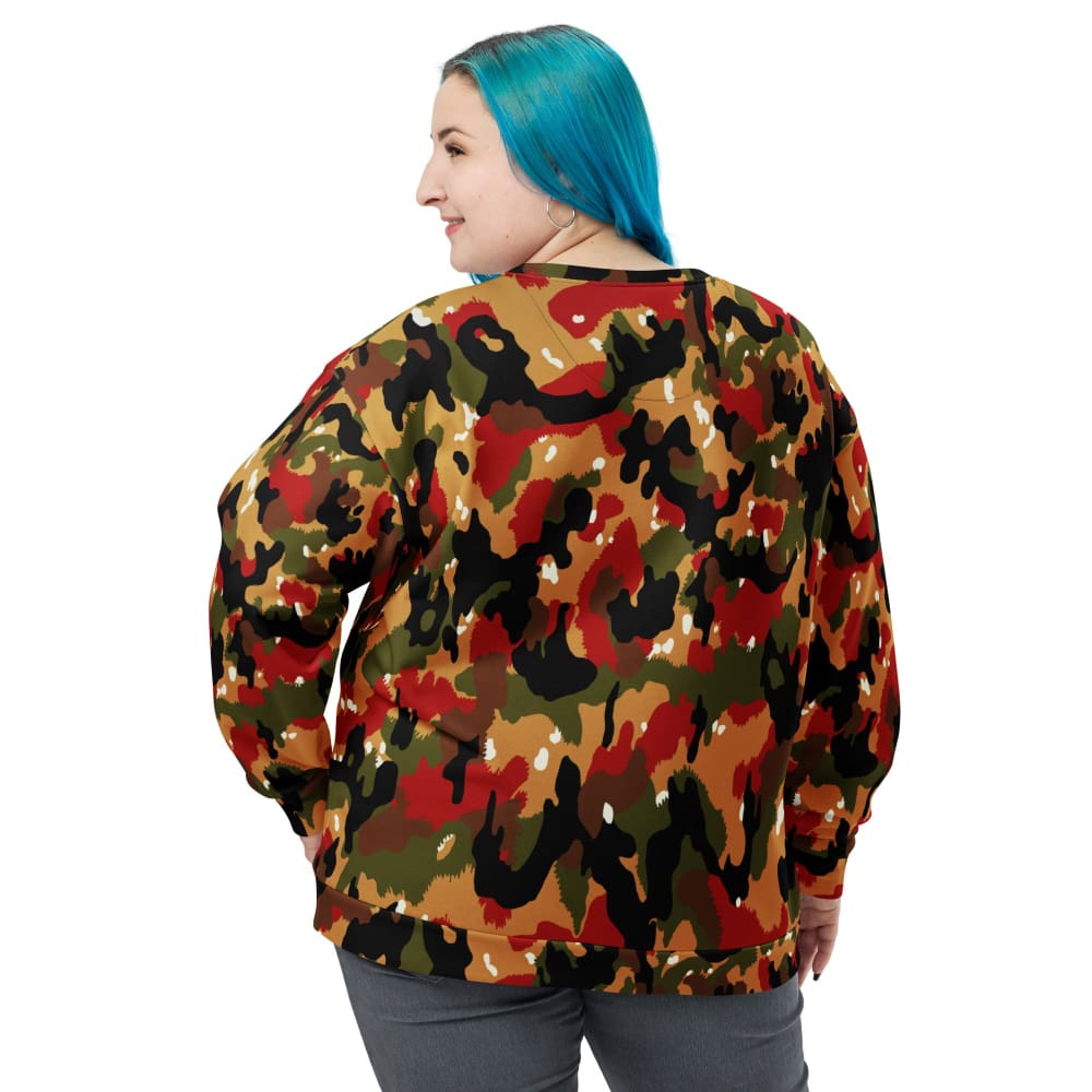 Swiss Alpenflage TAZ 83 CAMO Unisex Sweatshirt