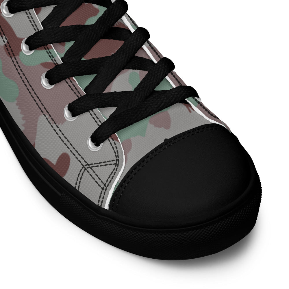 Swiss TAZ 07 Südtarn Wüstetarn CAMO Men’s high top canvas shoes - Mens High Top Canvas Shoes