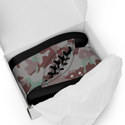 Swiss TAZ 07 Südtarn Wüstetarn CAMO Men’s high top canvas shoes - Mens High Top Canvas Shoes