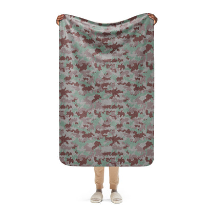 Swiss TAZ 07 Südtarn Wüstetarn CAMO Sherpa blanket - 37″×57″ - Blanket