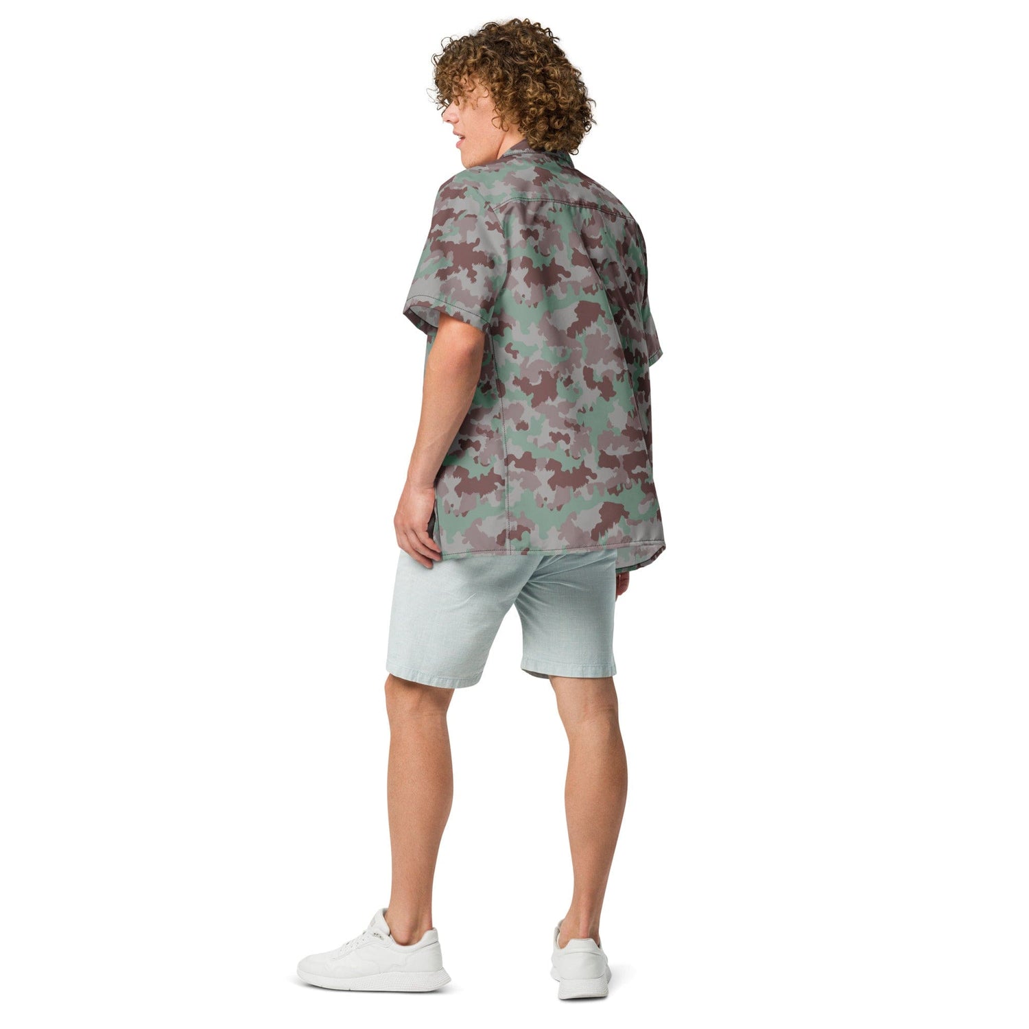 Swiss TAZ 07 Südtarn Wüstetarn CAMO Unisex button shirt - Button Shirts