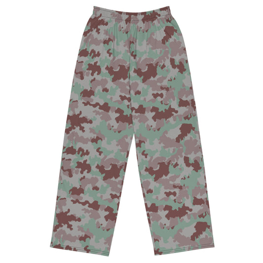 Swiss TAZ 07 Südtarn Wüstetarn CAMO unisex wide-leg pants - 2XS - Unisex Wide-Leg Pants