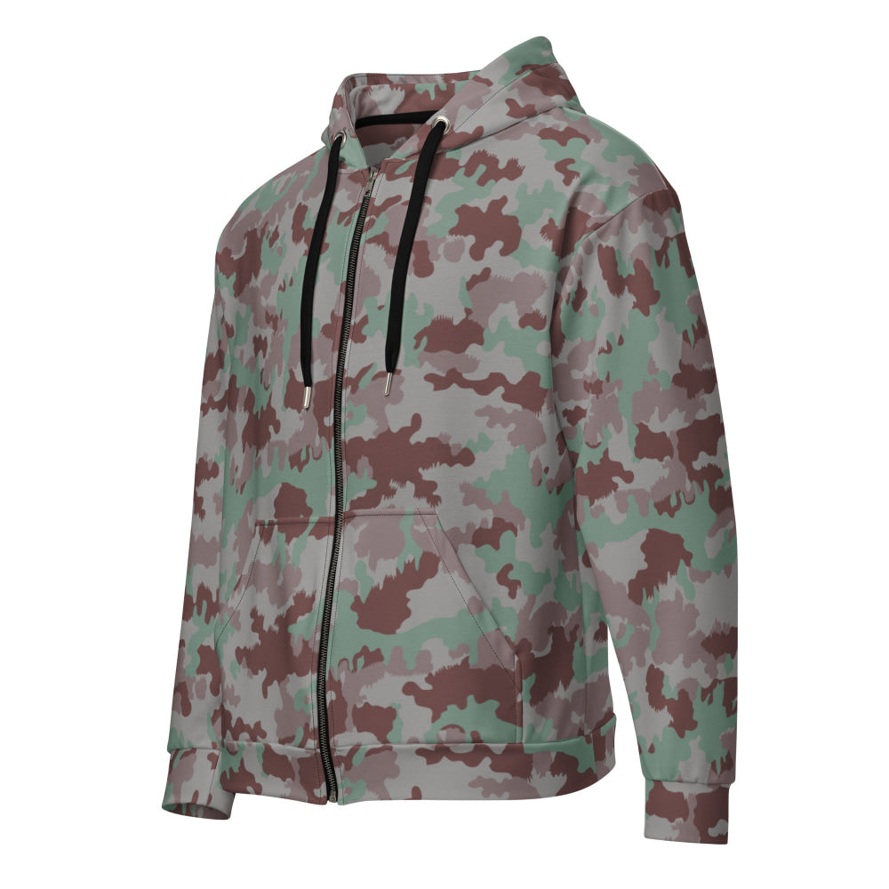 Swiss TAZ 07 Südtarn Wüstetarn CAMO Unisex zip hoodie - 2XS - Zip Hoodie