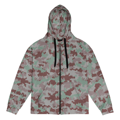 Swiss TAZ 07 Südtarn Wüstetarn CAMO Unisex zip hoodie - Zip Hoodie