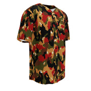TAZ 83 Swiss Alpenflage CAMO Unisex Baseball Jersey