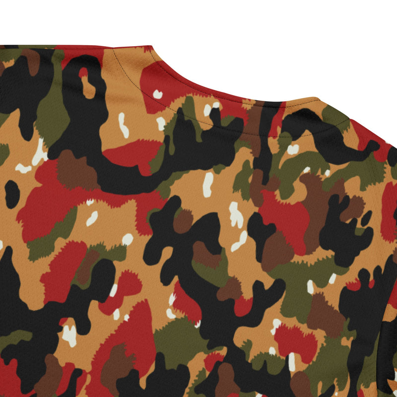 TAZ 83 Swiss Alpenflage CAMO Unisex Baseball Jersey