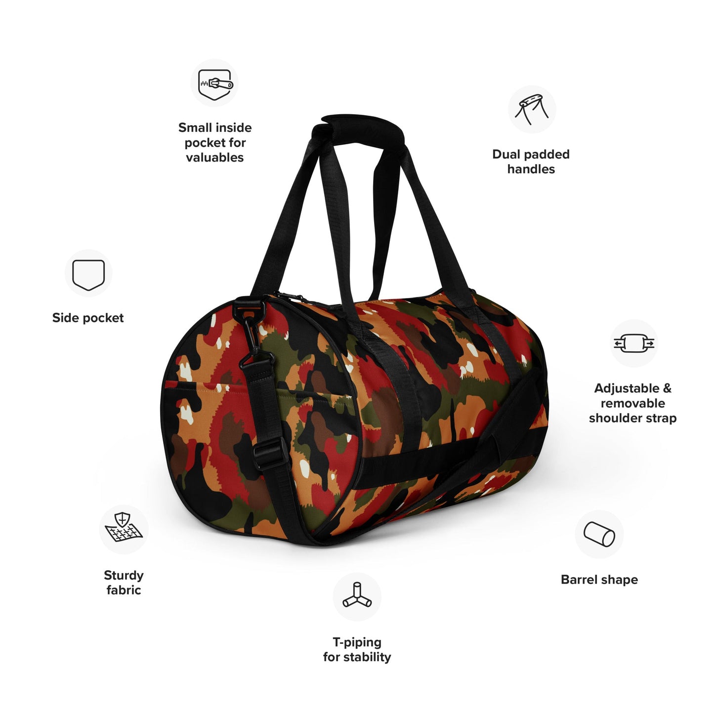 Swiss TAZ 83 Alpenflage CAMO gym bag - Gym Bags