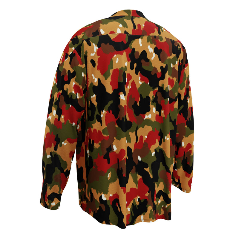 TAZ 83 Alpenflage Swiss CAMO Unisex Hockey Fan Jersey