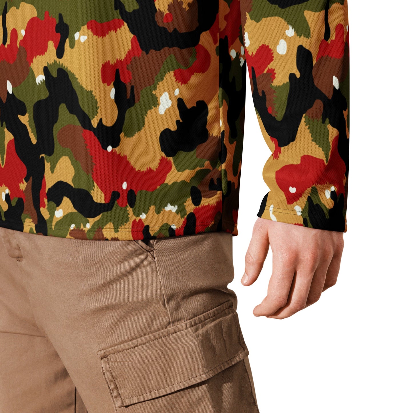 Swiss TAZ 83 Alpenflage CAMO hockey fan jersey - Hockey Jerseys