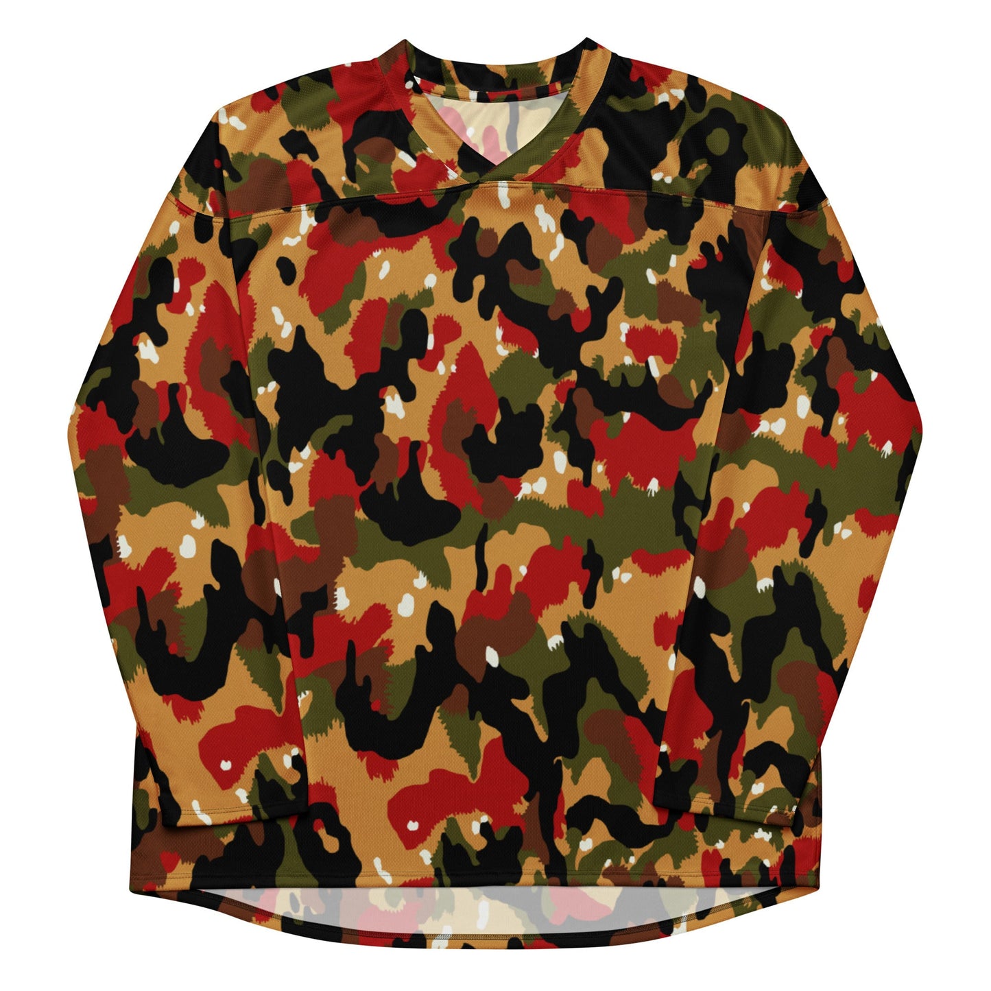 Swiss TAZ 83 Alpenflage CAMO hockey fan jersey - Hockey Jerseys