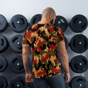 TAZ 83 Swiss Alpenflage CAMO Mens Athletic T-Shirt - Shirt