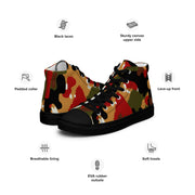 TAZ 83 Swiss Alpenflage CAMO Mens High-Top Canvas Shoes