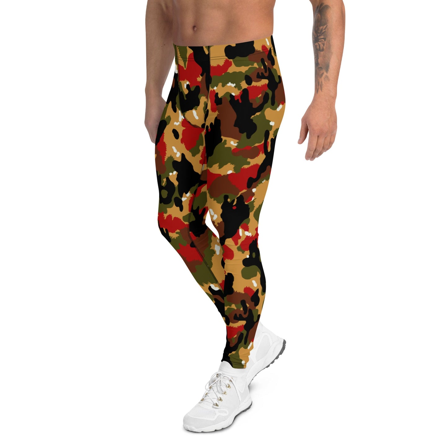 Swiss TAZ 83 Alpenflage CAMO Mens Leggings