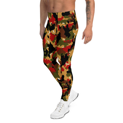 Swiss TAZ 83 Alpenflage CAMO Mens Leggings