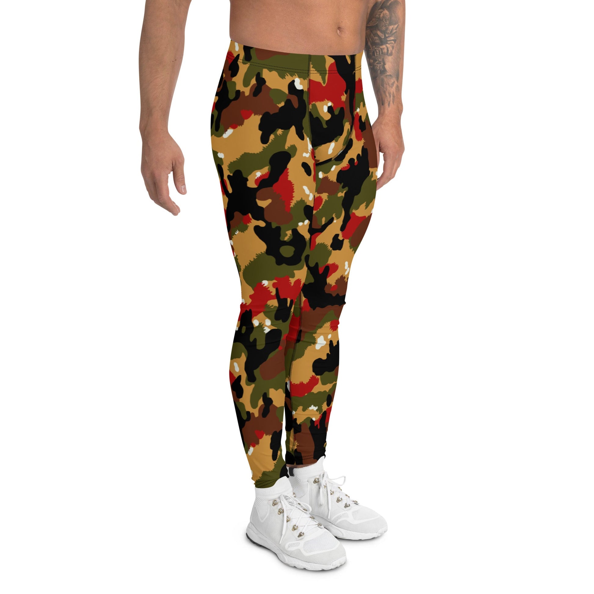 Swiss TAZ 83 Alpenflage CAMO Mens Leggings