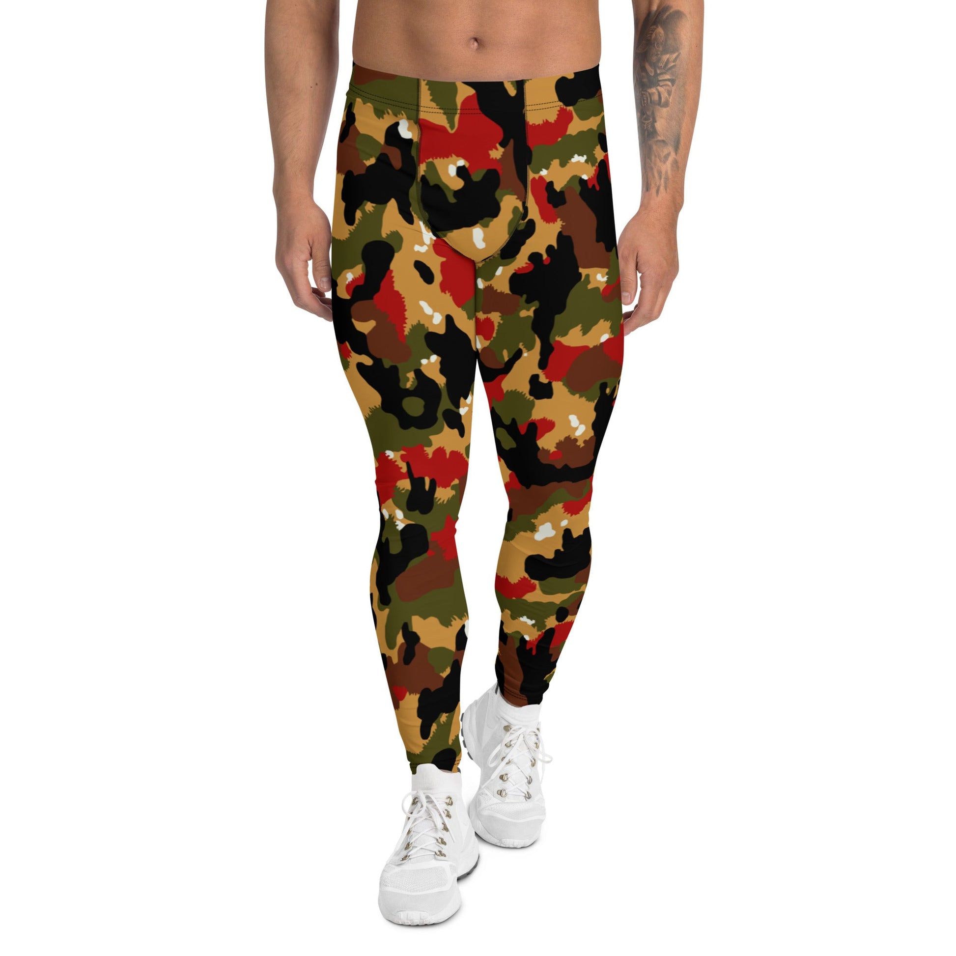 Swiss TAZ 83 Alpenflage CAMO Mens Leggings - XS
