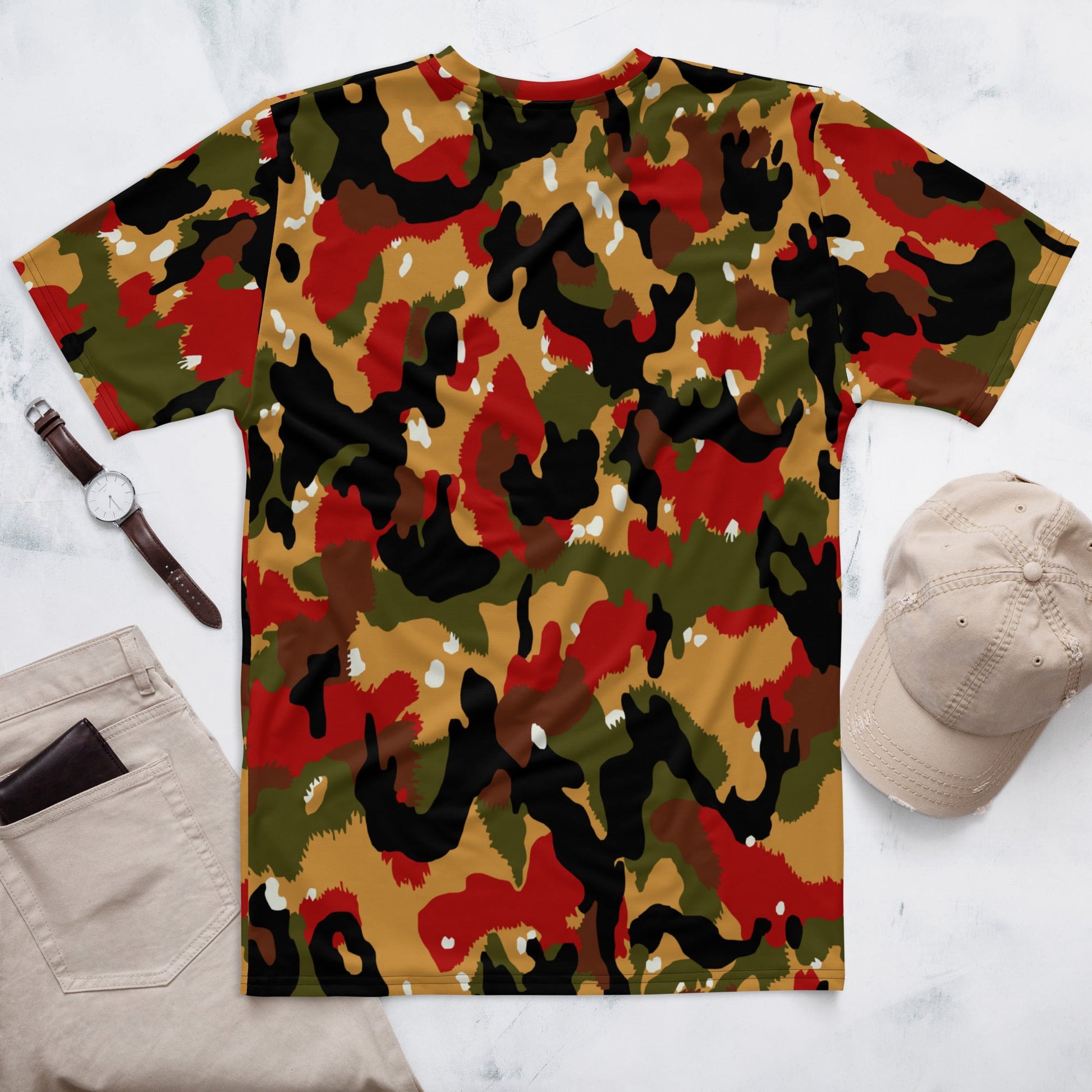 Swiss TAZ 83 Alpenflage CAMO Mens T-shirt - T-Shirts