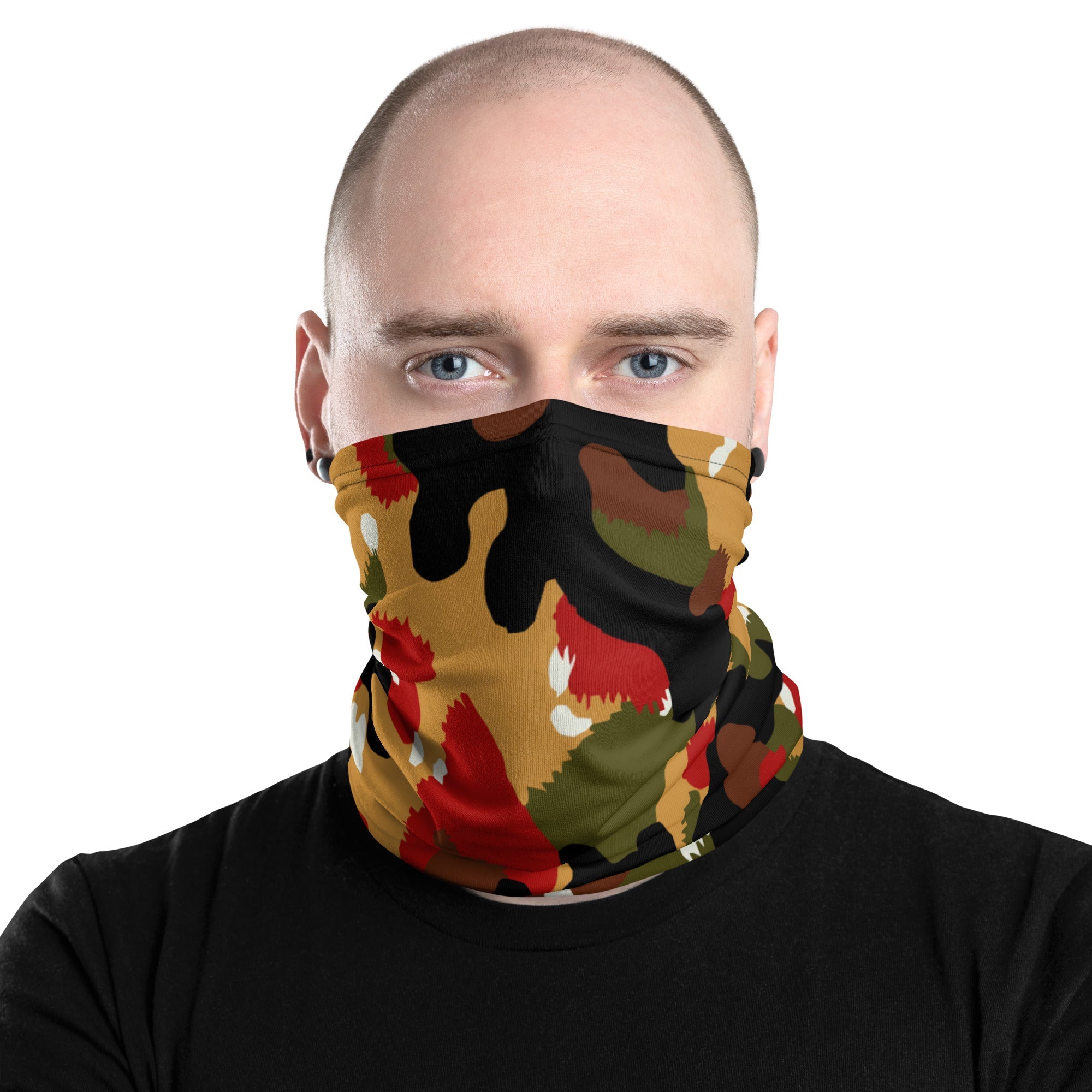 CAMO HQ - Swiss TAZ 83 Alpenflage CAMO Neck Gaiter - Worldwide