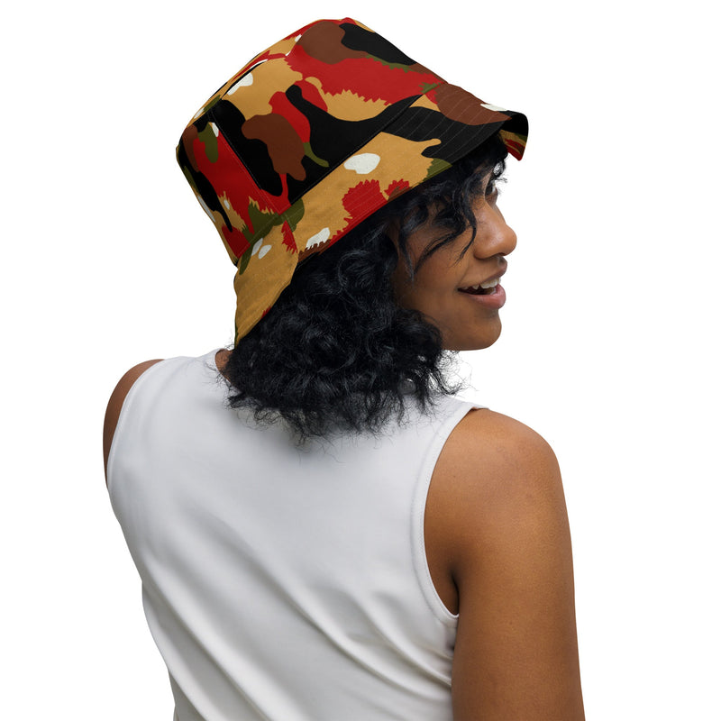 TAZ 83 Swiss Alpenflage CAMO Reversible Bucket Hat - Head