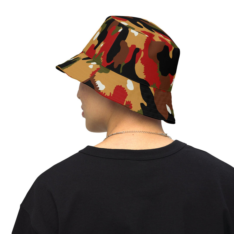 TAZ 83 Swiss Alpenflage CAMO Reversible Bucket Hat - S/M - Head