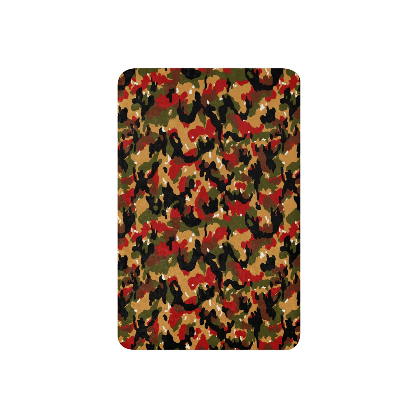 Swiss TAZ 83 Alpenflage CAMO Sherpa blanket - Blankets