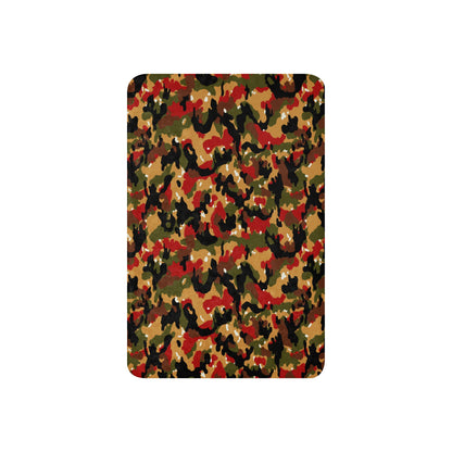 Swiss TAZ 83 Alpenflage CAMO Sherpa blanket - Blankets