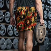 TAZ 83 Swiss Alpenflage CAMO Unisex Athletic Long Shorts