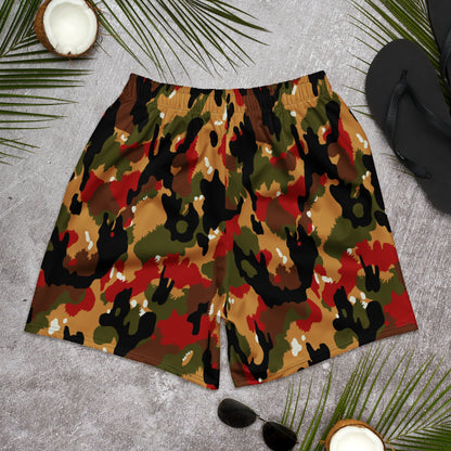 Swiss TAZ 83 Alpenflage CAMO Unisex Athletic Long Shorts