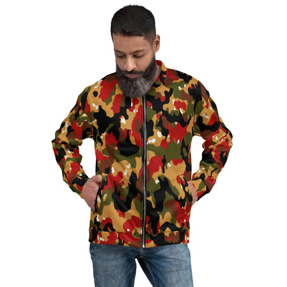 Swiss TAZ 83 Alpenflage CAMO Unisex Bomber Jacket - Jackets