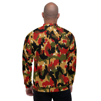 Swiss TAZ 83 Alpenflage CAMO Unisex Bomber Jacket - Jackets