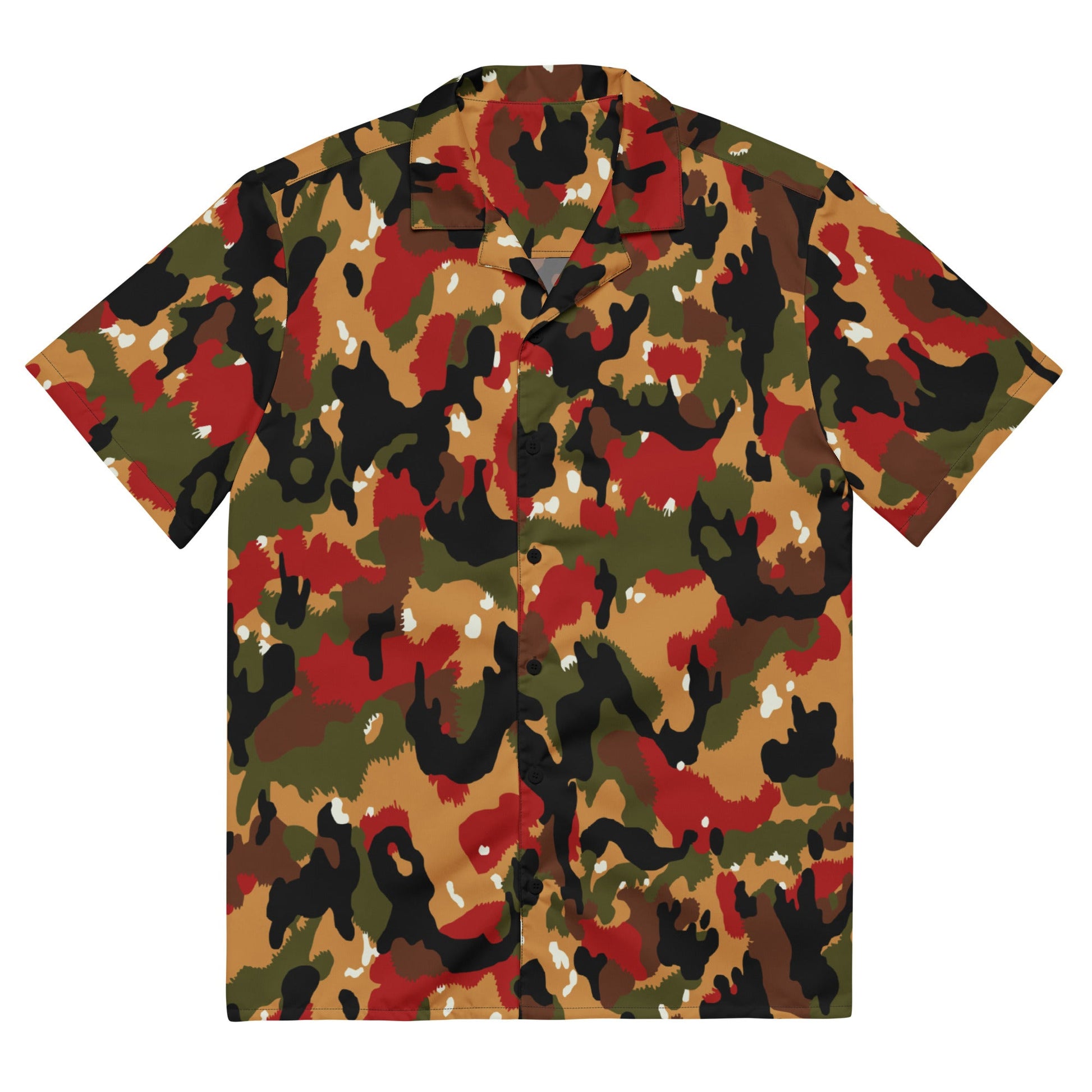 Swiss TAZ 83 Alpenflage CAMO Unisex button shirt - 2XS - Button Shirts