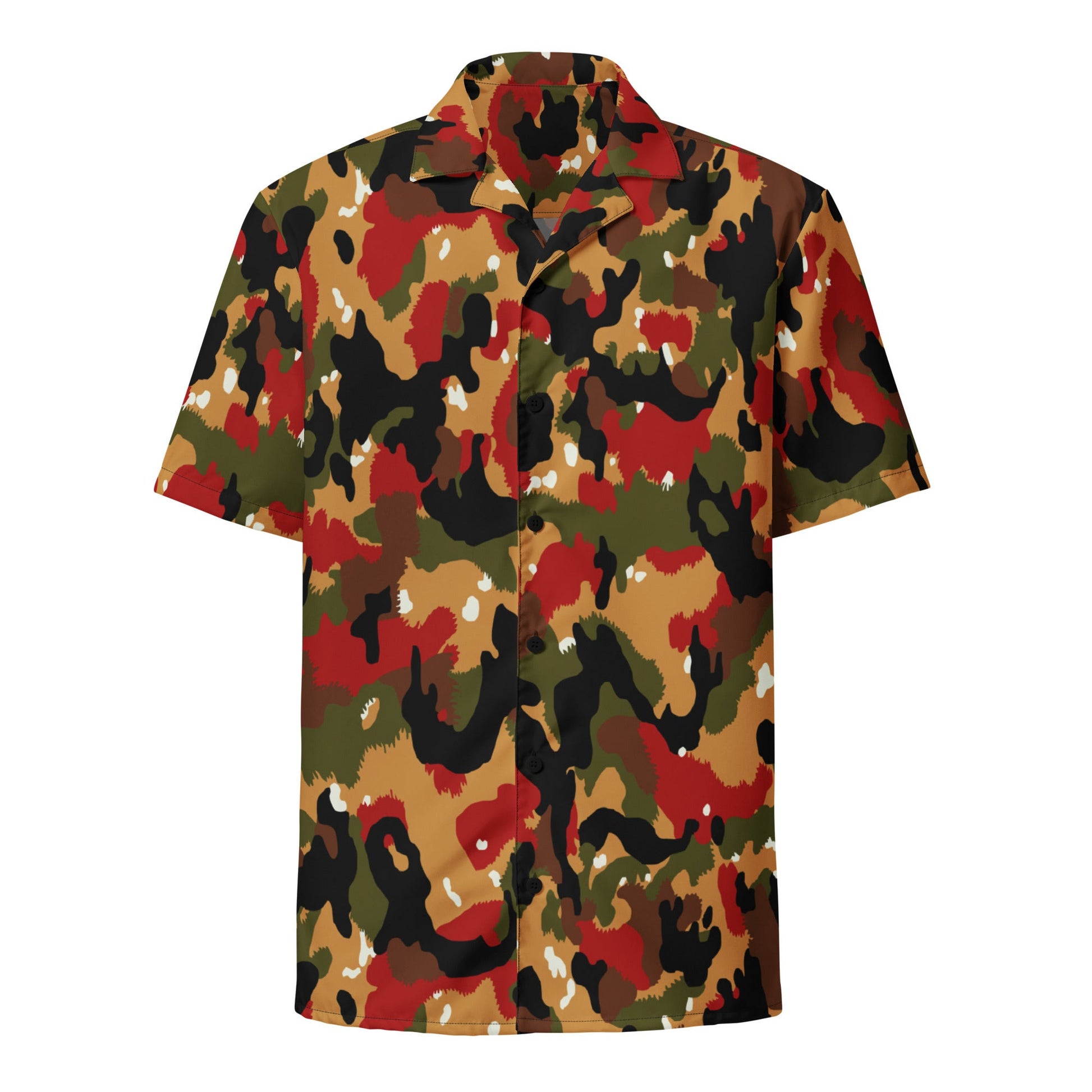 Swiss TAZ 83 Alpenflage CAMO Unisex button shirt - Button Shirts