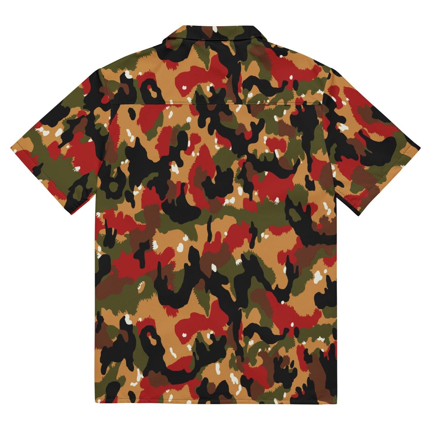 Swiss TAZ 83 Alpenflage CAMO Unisex button shirt - Button Shirts